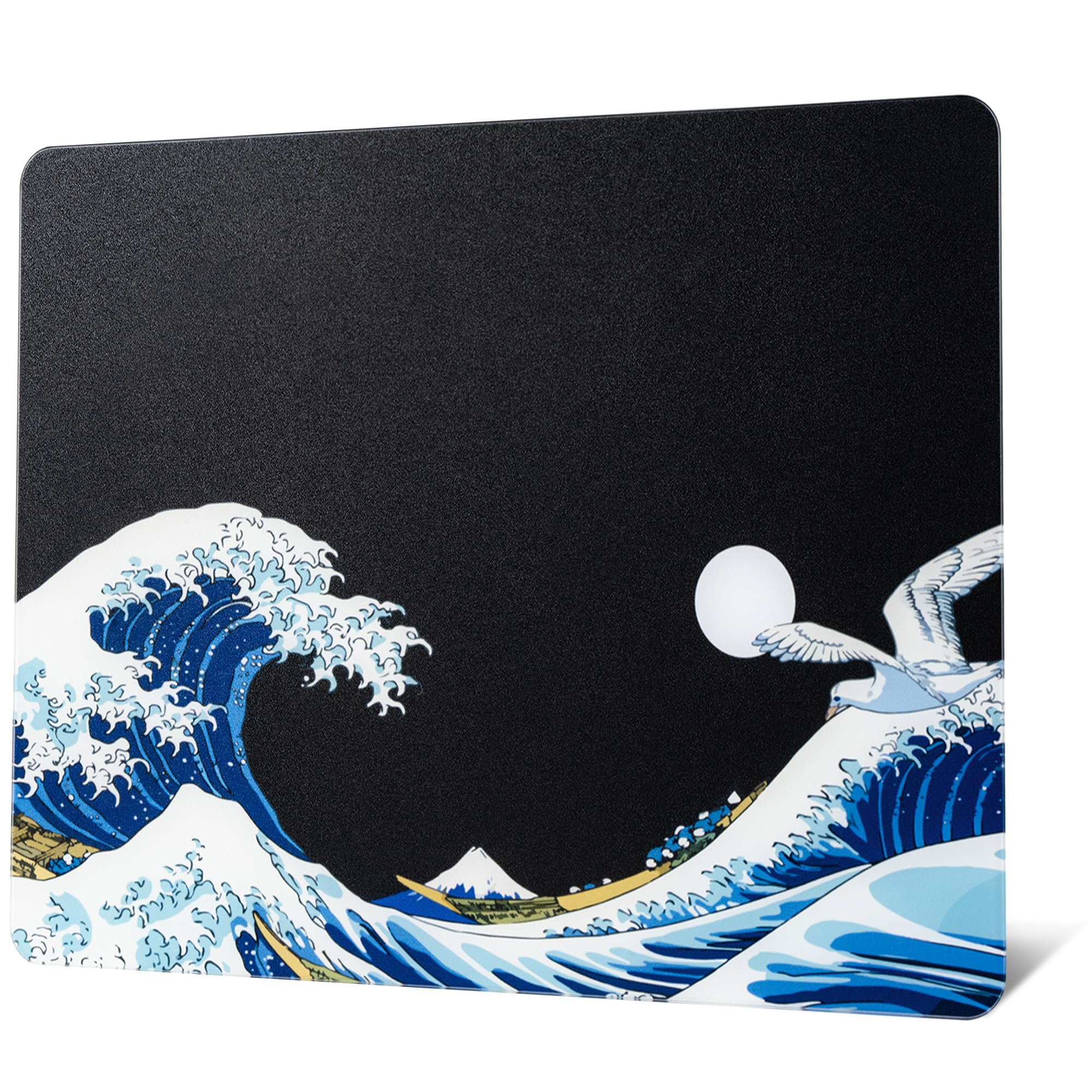 Amazon.com: XVX Glass Mouse Pad for Gaming, Black Coral Sea Hard